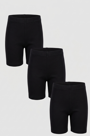 Pack of 3 Girly Cycling Shorts