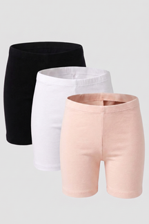 Pack of 3 Girly Cycling Shorts