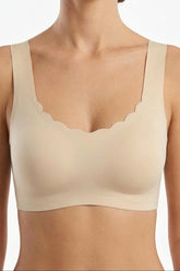 Laser Cut Edge Padded Bra