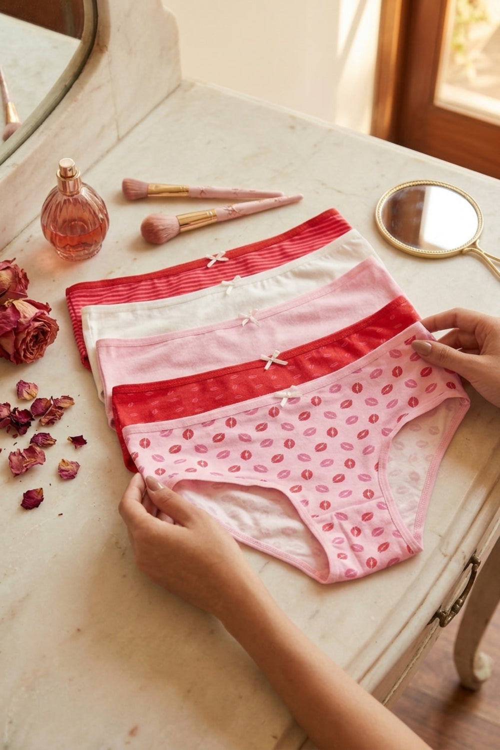 Pack of 5 Colored Brief Panties