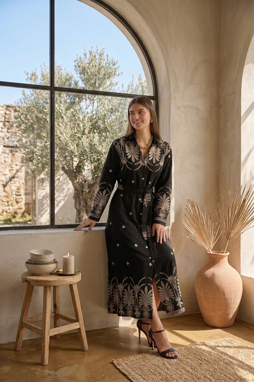Long Sleeve Maxi Dress