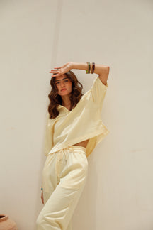 Polo-Neck Lounge Set