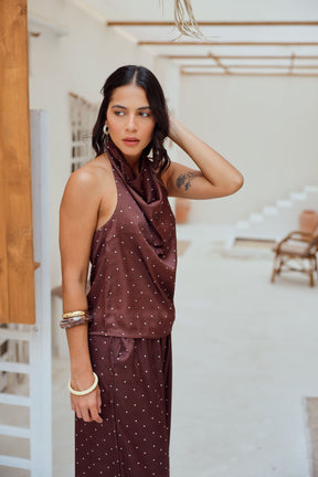 Polka Dot Beach Top