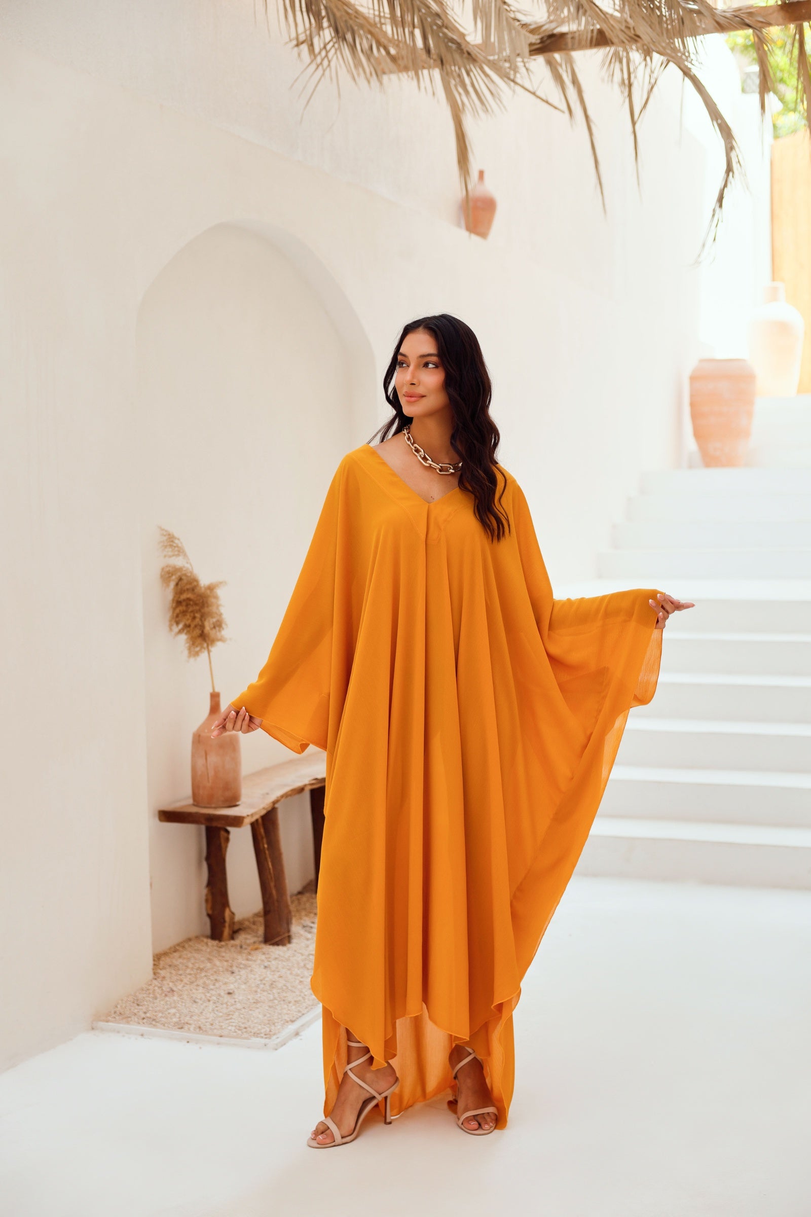 asymmetric beach dress Flowy | | Carina Wear – Carina Size:4XLarge %0D%0A*%20Pay%20special%20attention%20on%20measurements%20to%20ensure%20proper%20fit Sleeve Length_Long Sleeve Groundbreaking Black-Owned Clothing Brands