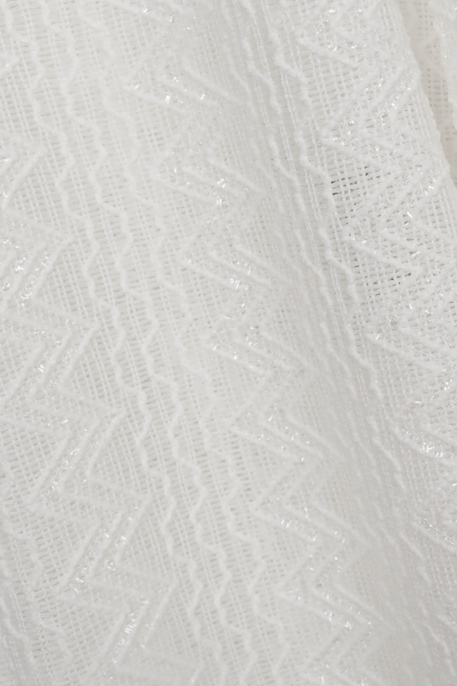 Zigzag-Embroidered Pants