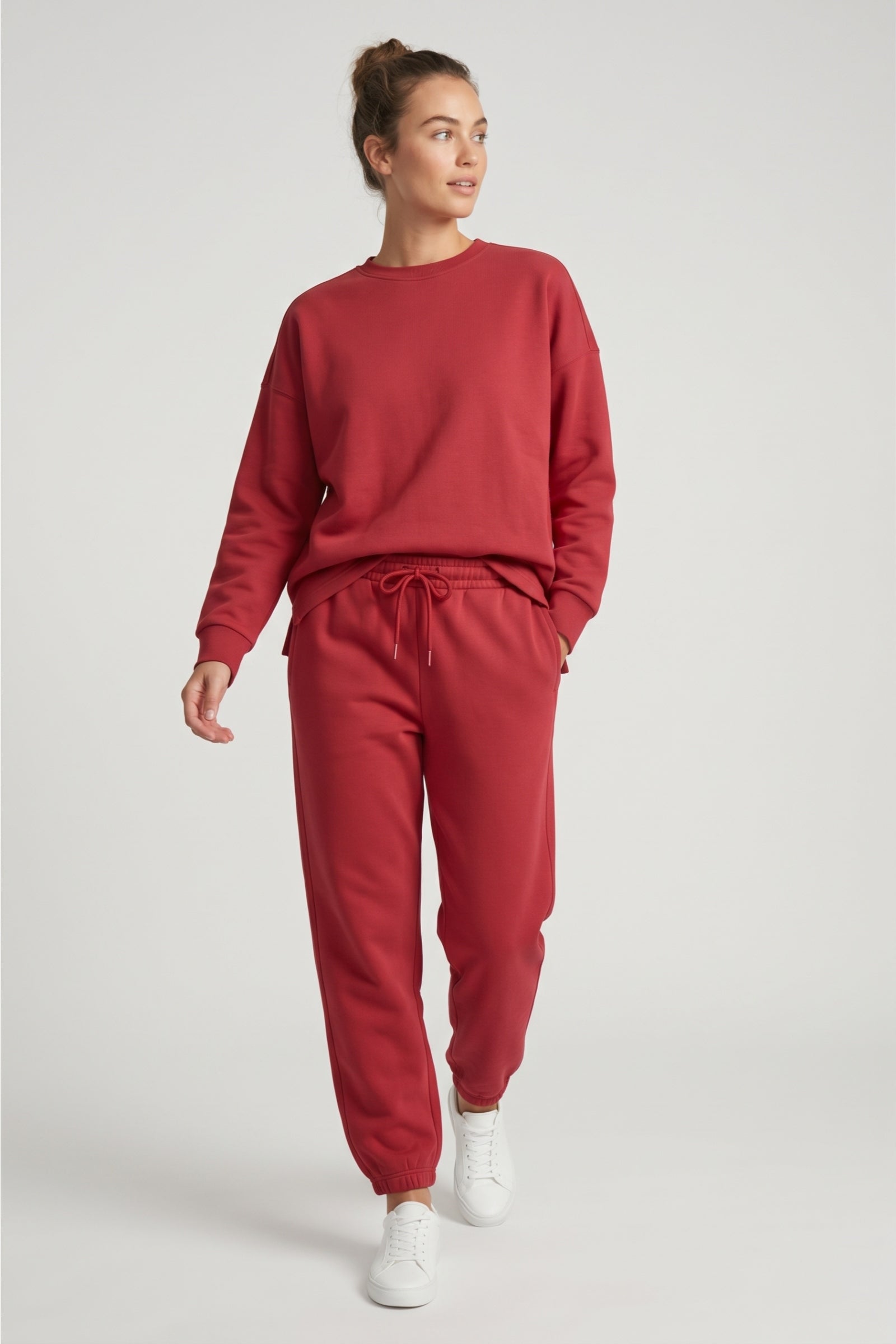 Crew-Neck Lounge Set