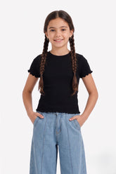 Girly Lettuce-Edge Top