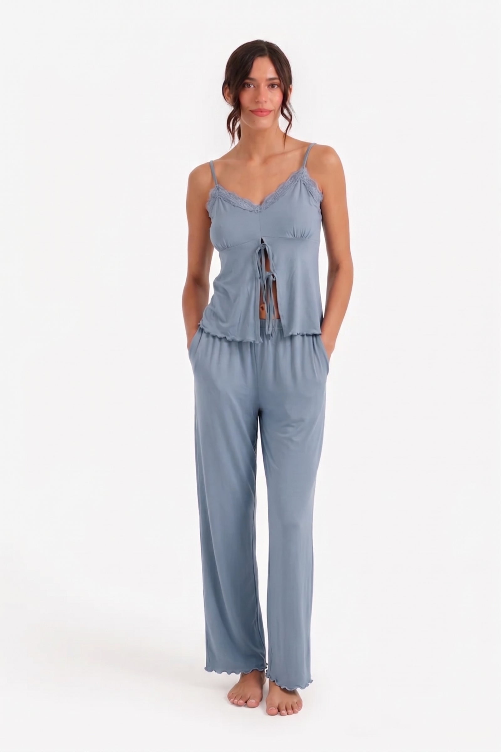 Bow-Front Cami Pyjama