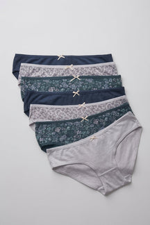 Pack of 7 Colored Bikini Panties