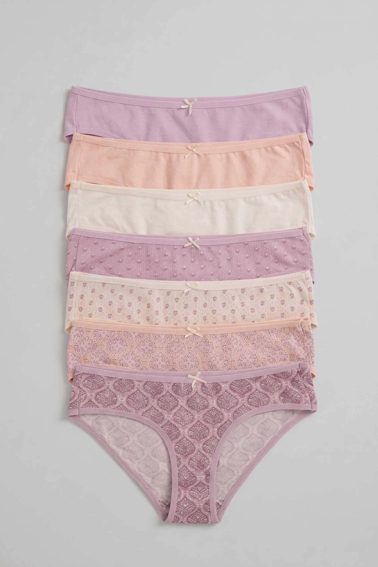 Pack of 10 Colored Bikini Panties