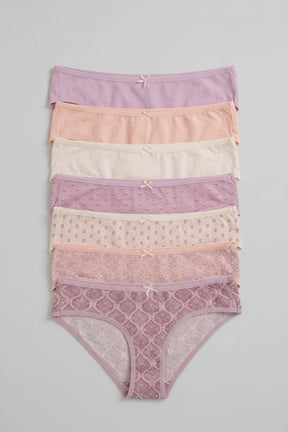 Pack of 10 Colored Bikini Panties