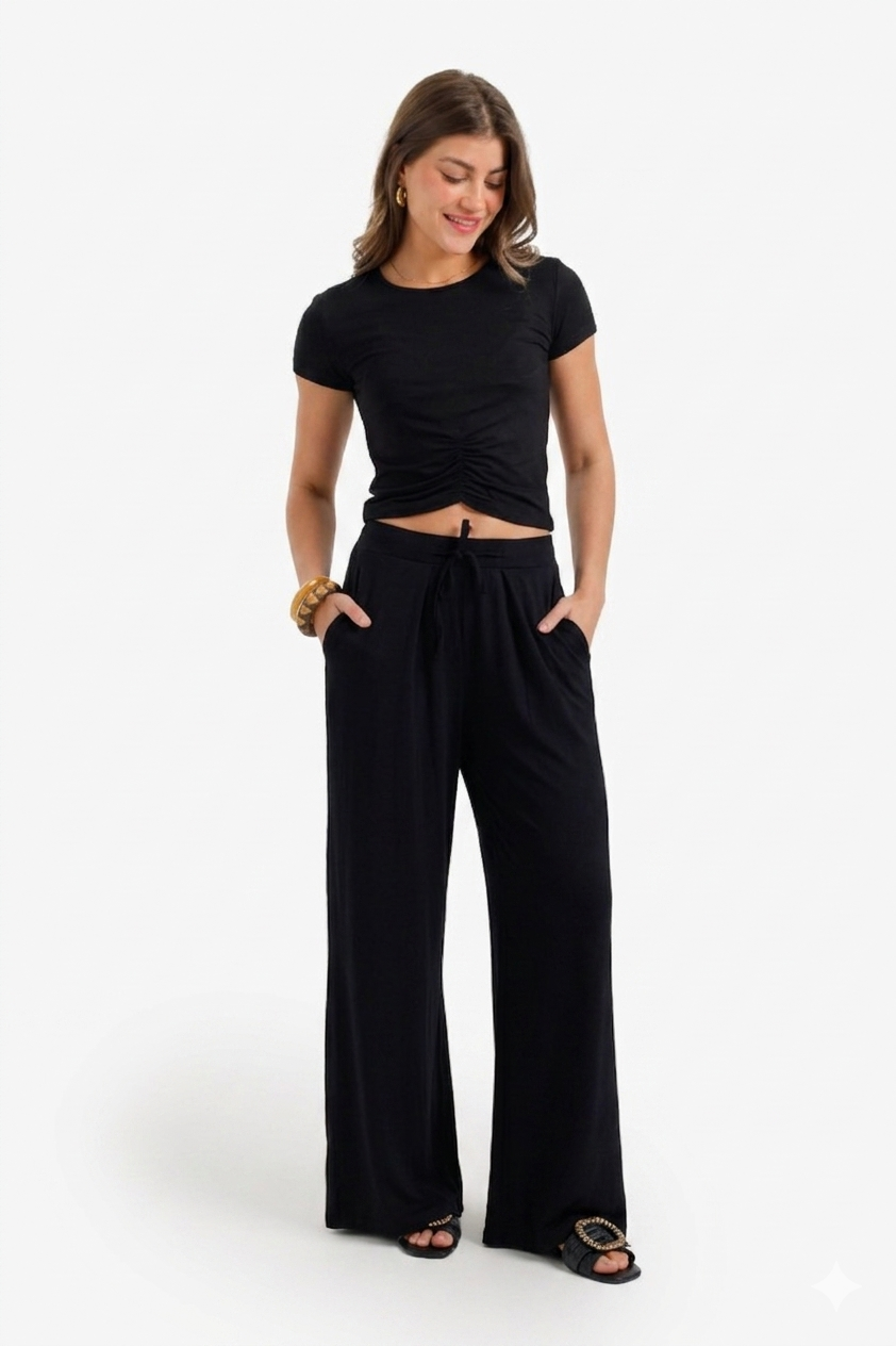 High-Waisted Lounge Pants