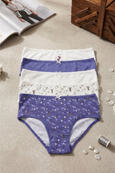 Pack of 5 Colored Brief Panties