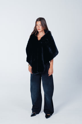 Plush Faux Fur Scarf