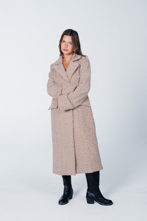 Button-Front Midi Coat
