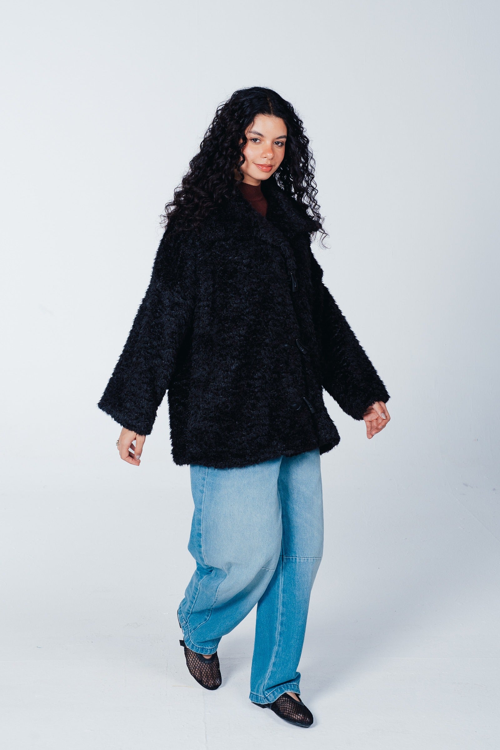 Teddy Toggle Jacket