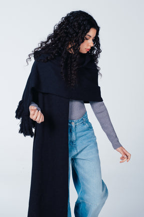 Fringed Rectangular Scarf