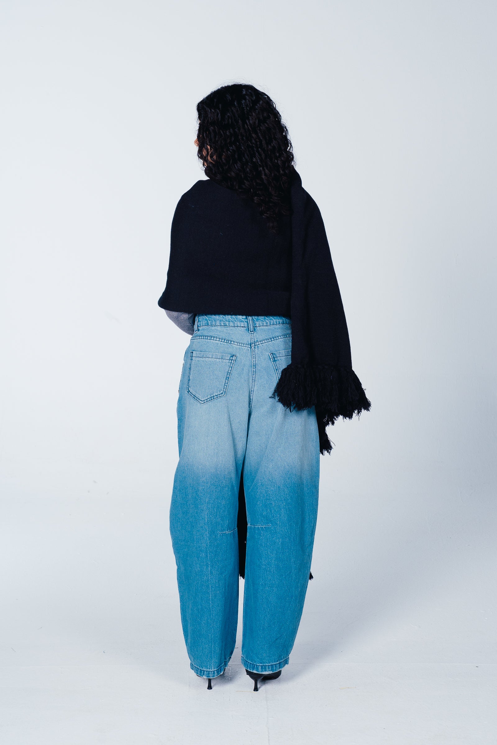 Fringed Rectangular Scarf