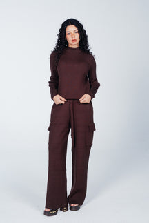 Wide-Leg Cargo Pants