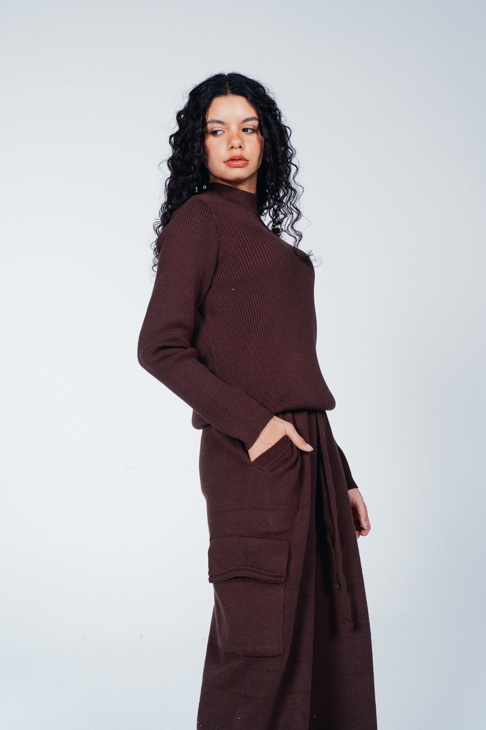 Wide-Leg Cargo Pants
