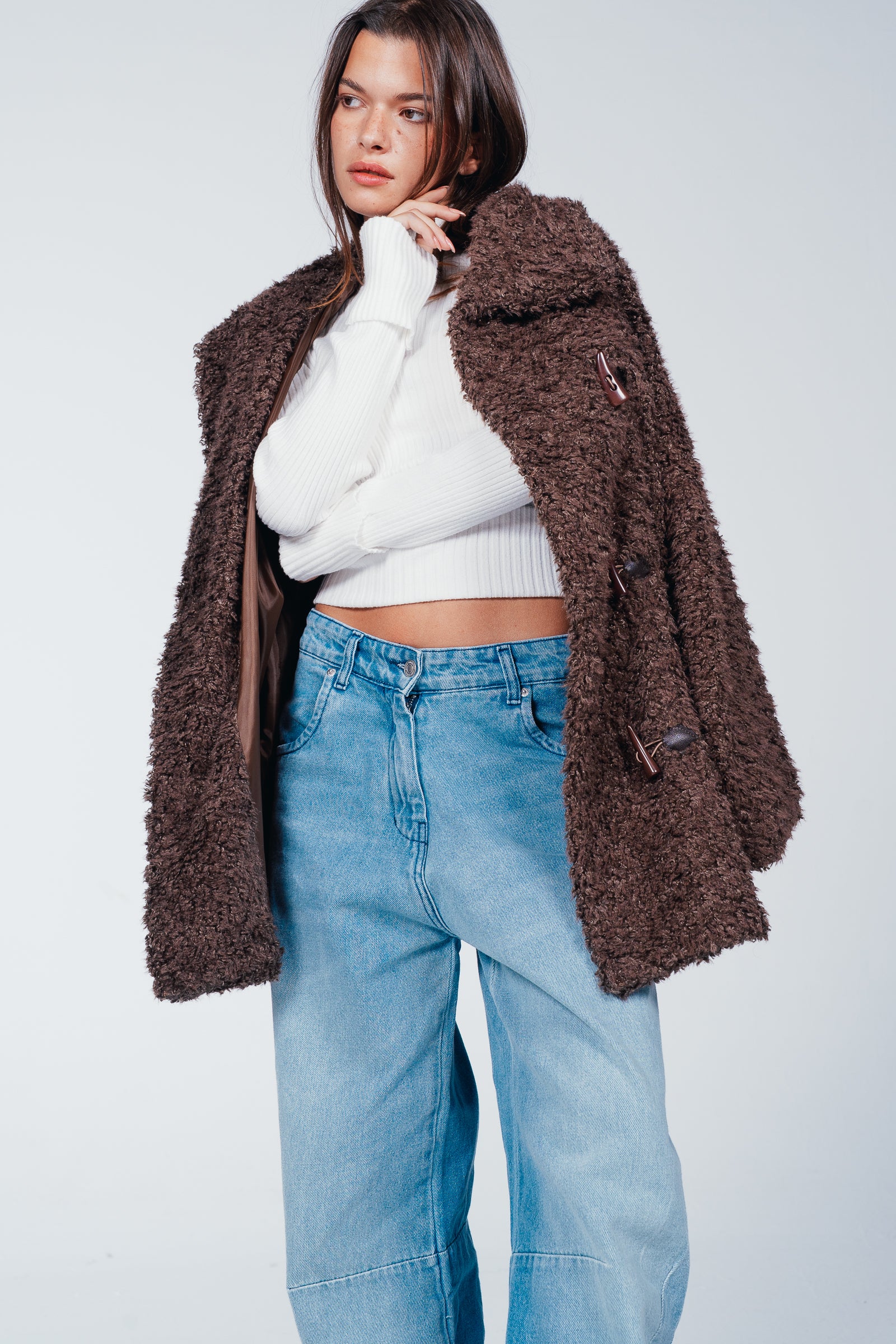 Teddy Toggle Jacket
