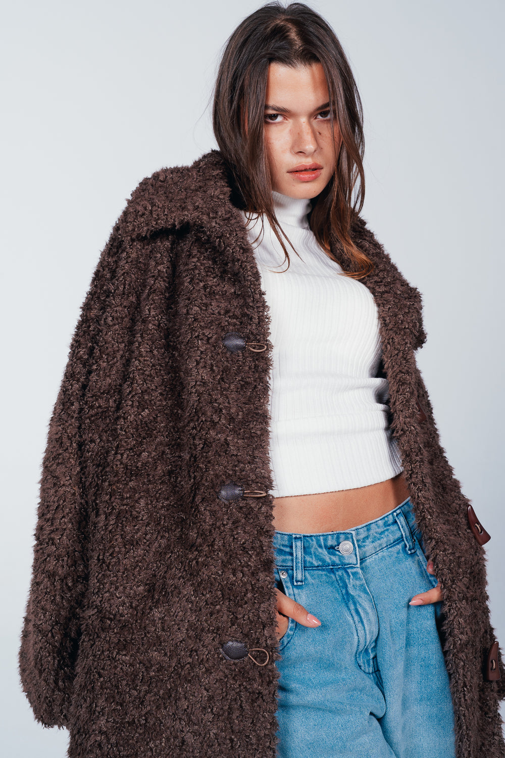 Teddy Toggle Jacket