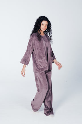 Velvet 3-Piece Pyjama