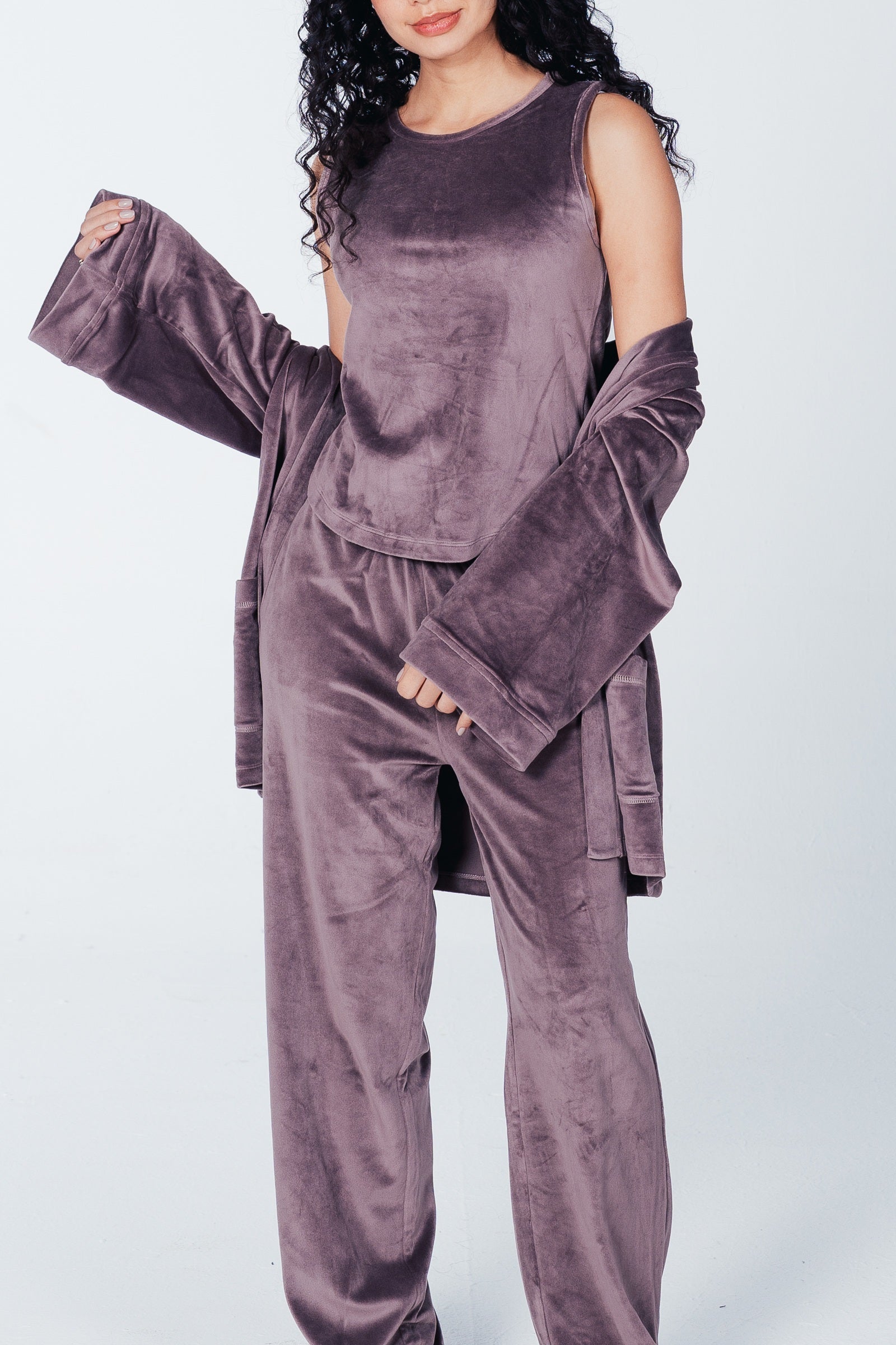 Velvet 3-Piece Pyjama