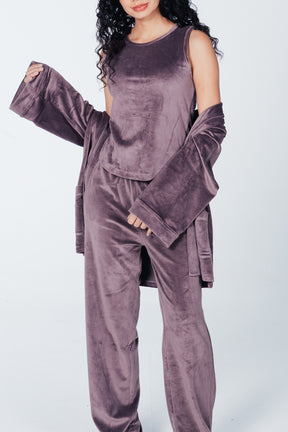 Velvet 3-Piece Pyjama