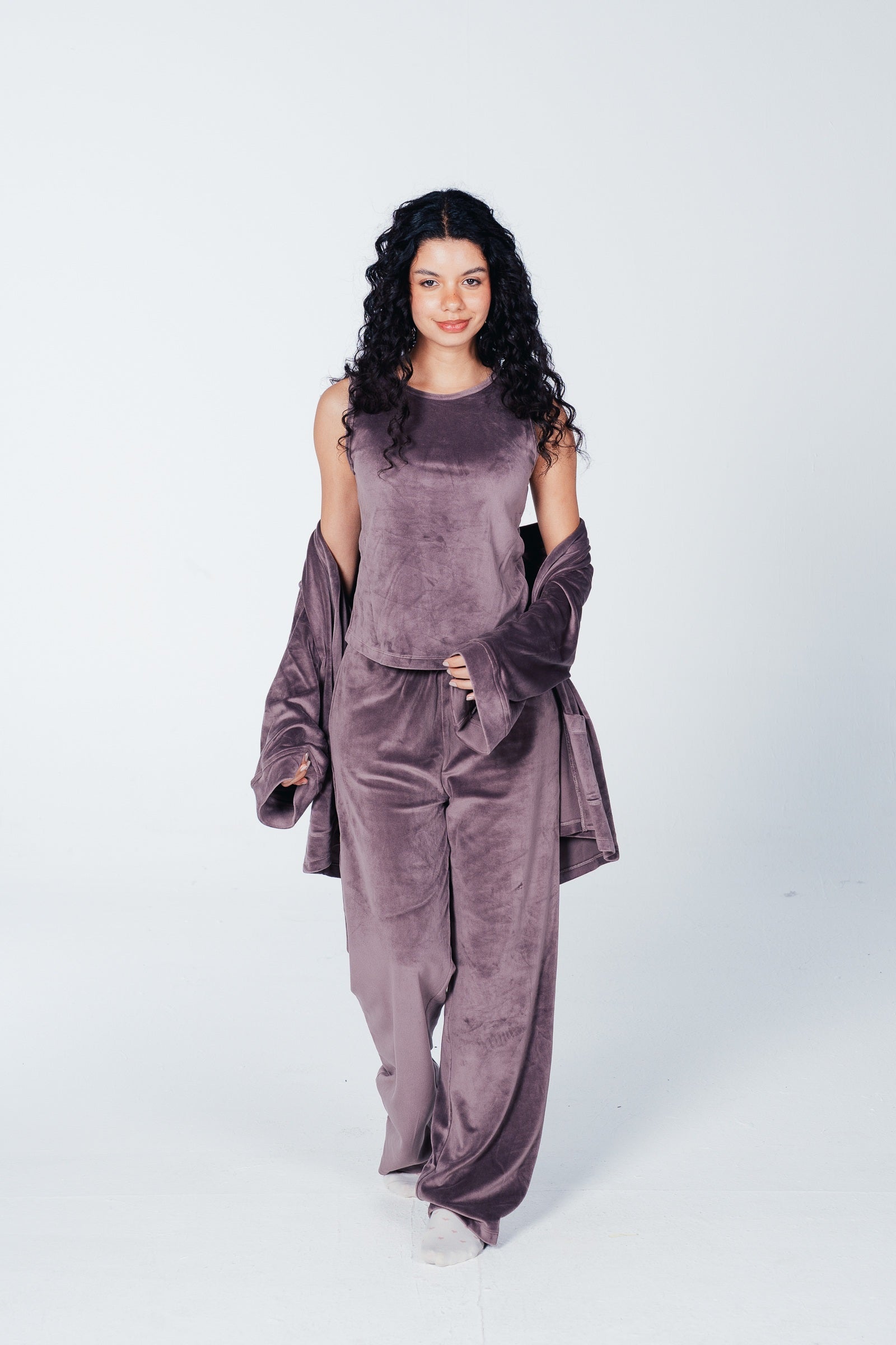 Velvet 3-Piece Pyjama