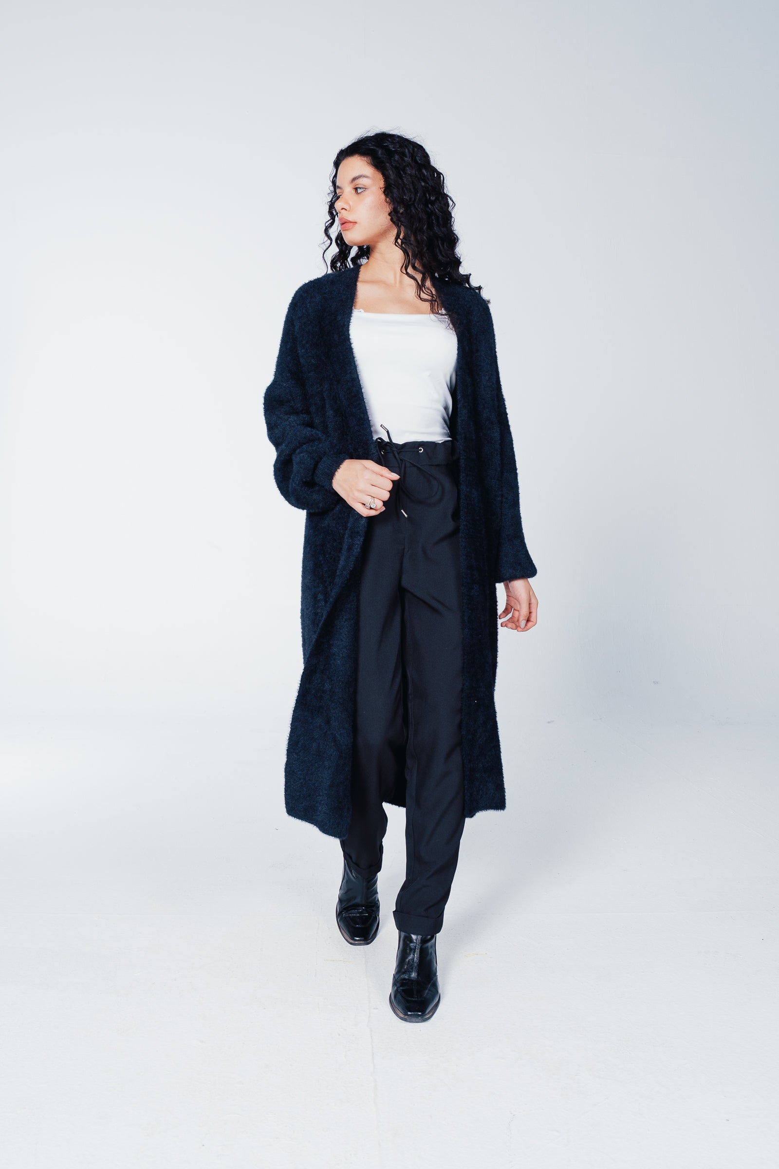 Drawstring Tapered Pants
