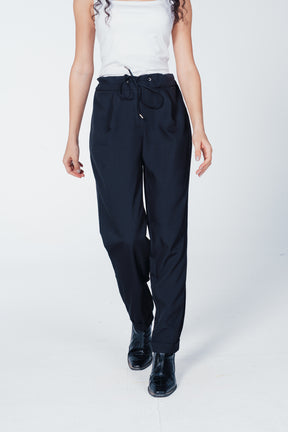 Drawstring Tapered Pants