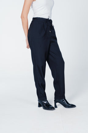 Drawstring Tapered Pants