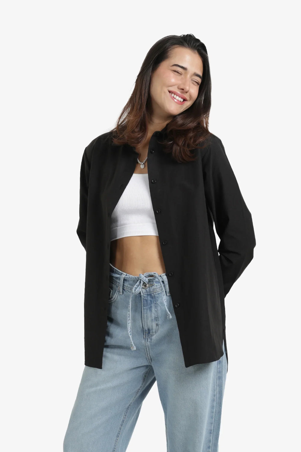 Relaxed Long Sleeve Shirt