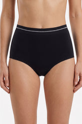 Contrast Stripe Boyshort Panty