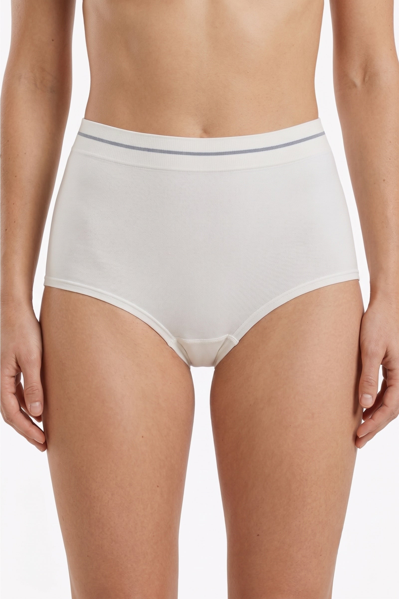 Contrast Stripe Boyshort Panty