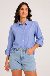Striped Buttoned Shirt