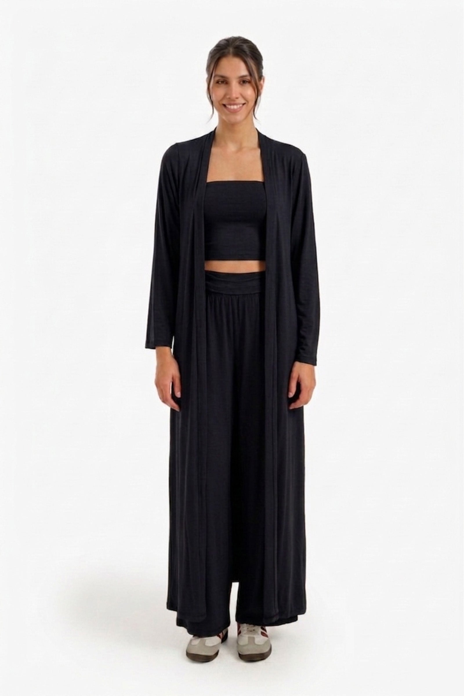 Sleeveless Cropped Lounge Top