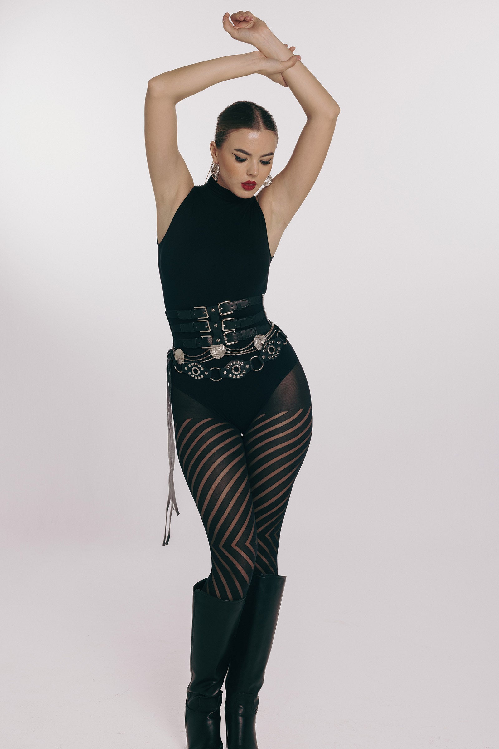 Zig Zag Pantyhose