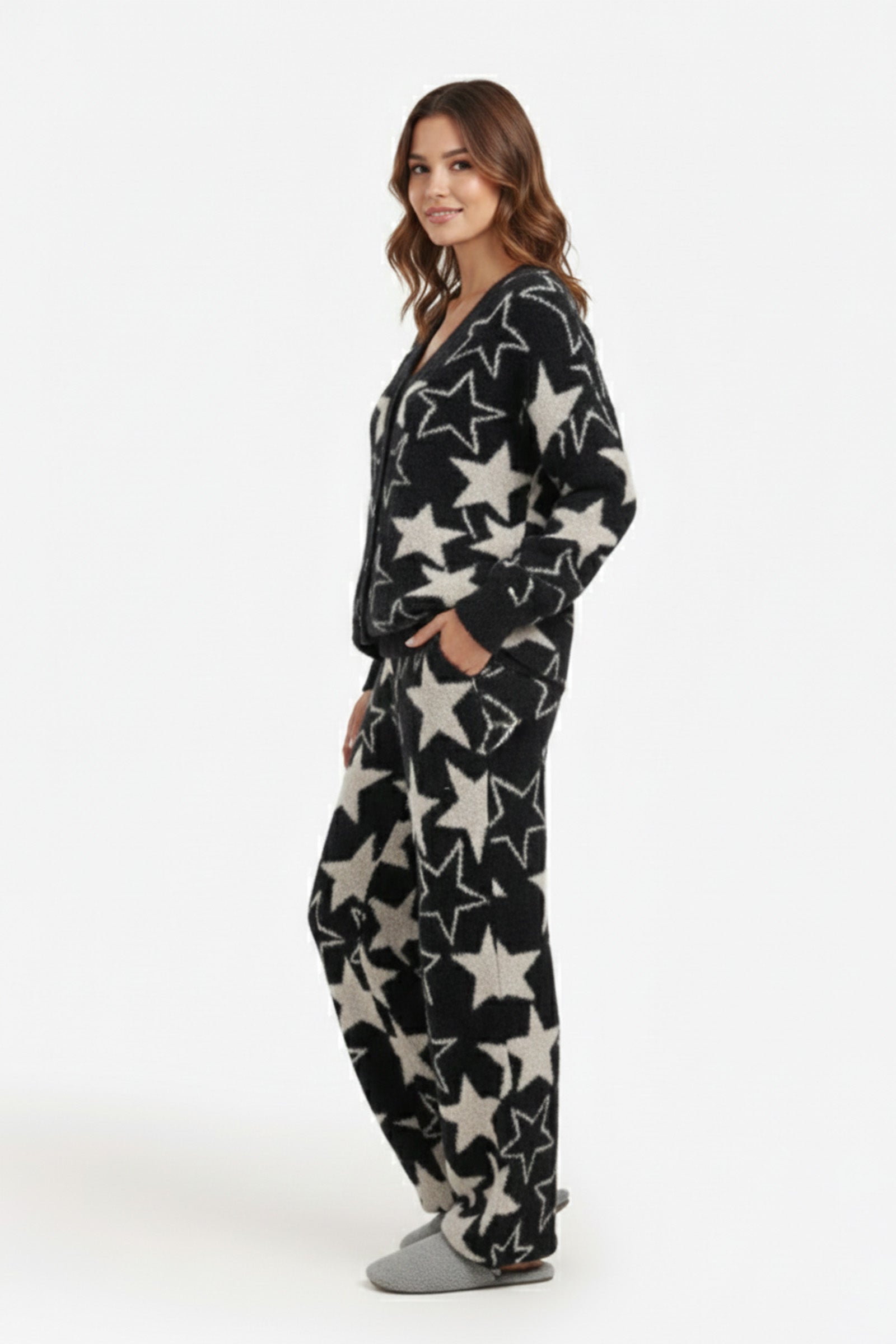 Stars Print Pyjama Set