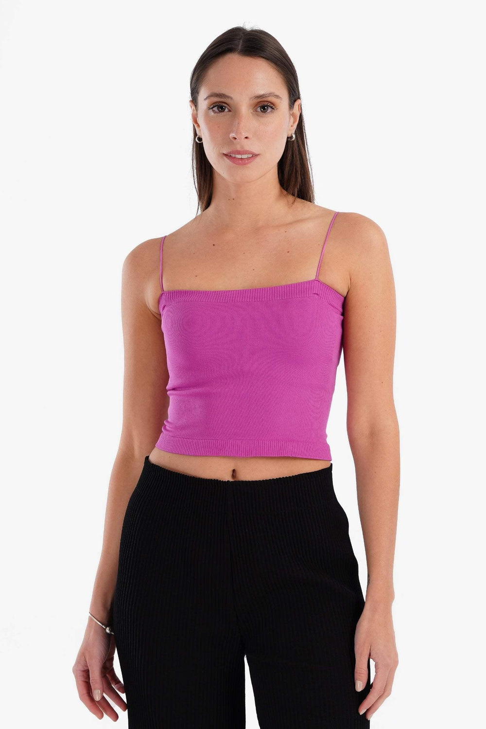 Spaghetti Straps Cropped Top - Carina - كارينا