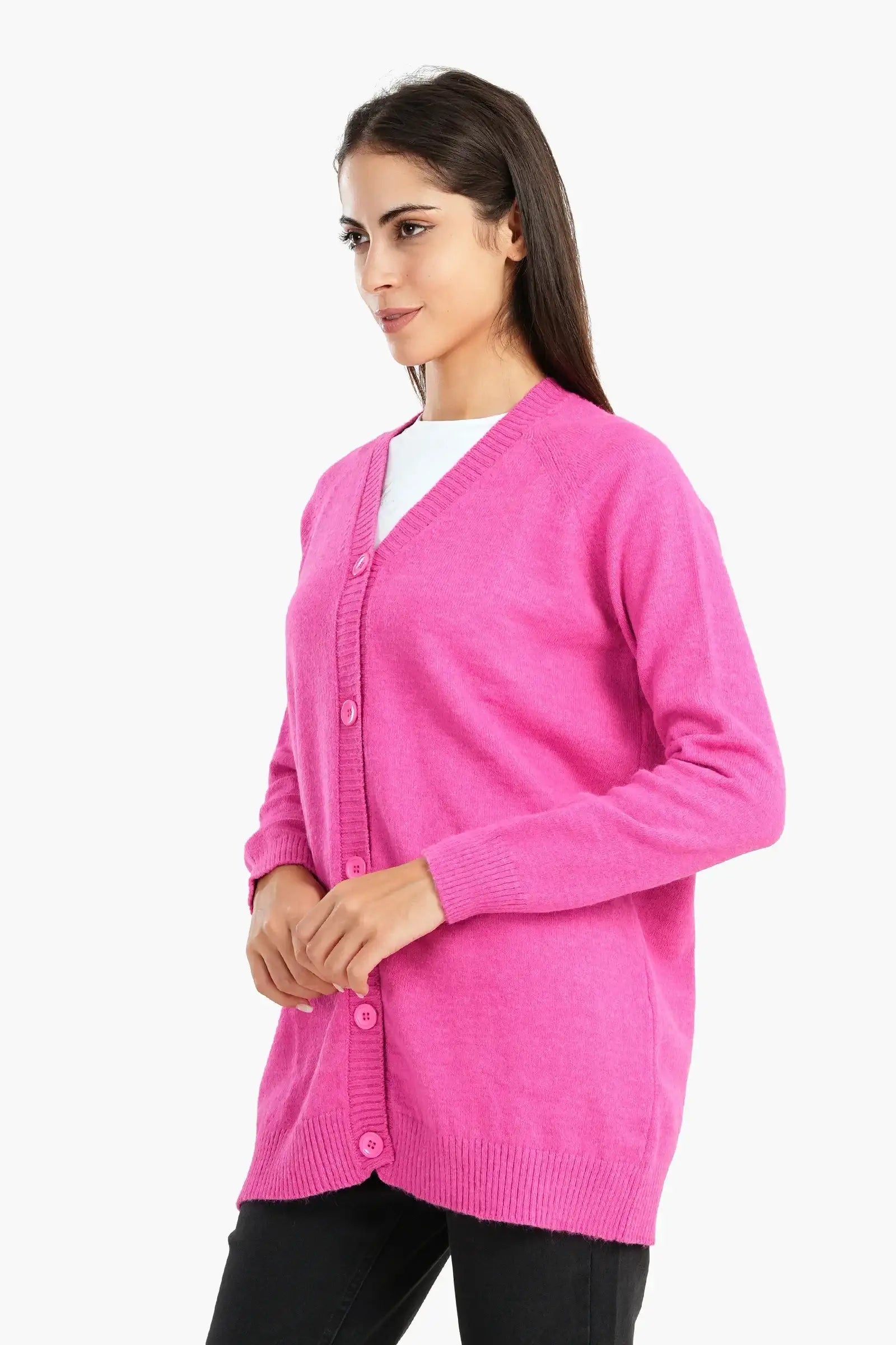 カーディガン Carina seethrough cardigan Cardigan with Button Closure | | Carina Wear – Carina - كارينا