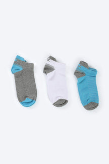 Ankle Socks - 3 Pairs - Carina - كارينا