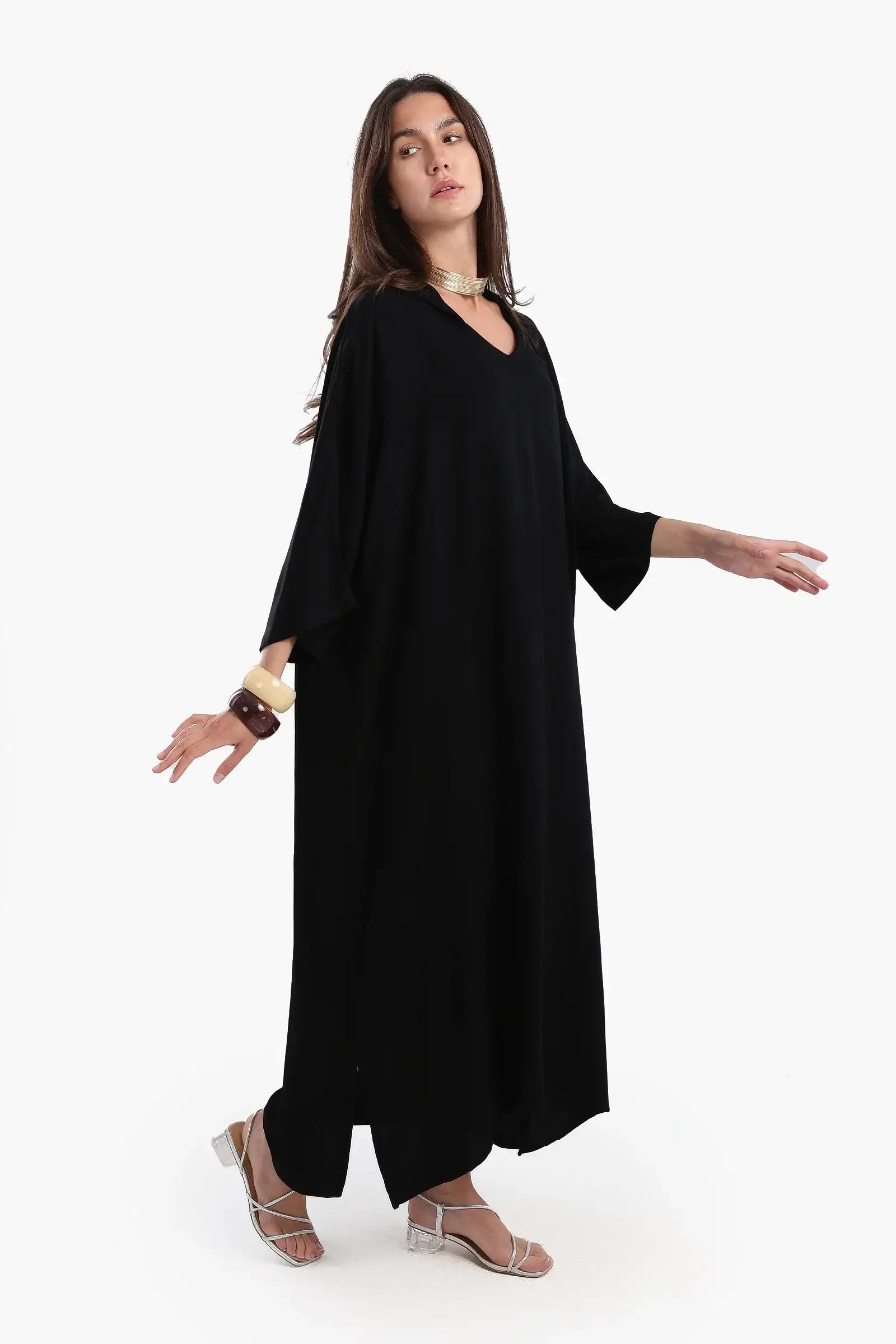 فستان اوفرسايز سادة