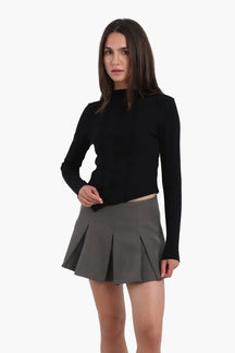 Asymmetrical Frilled Top
