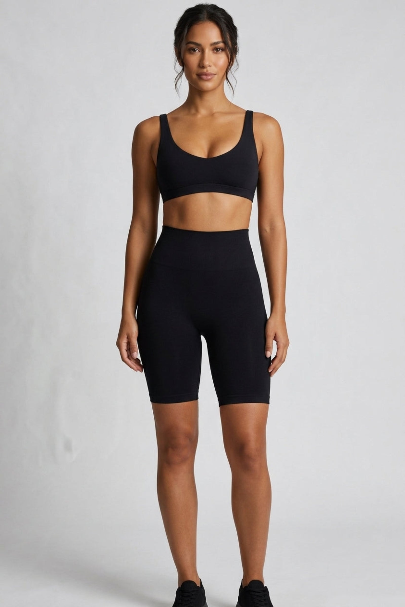 Seamless High Waist Long Shorts