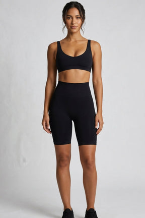 Seamless High Waist Long Shorts