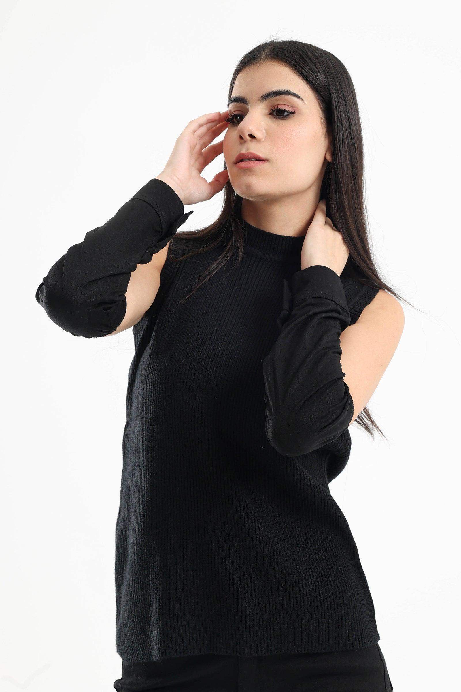 Detachable Sleeves with Buttoned Cuffs - Carina - كارينا