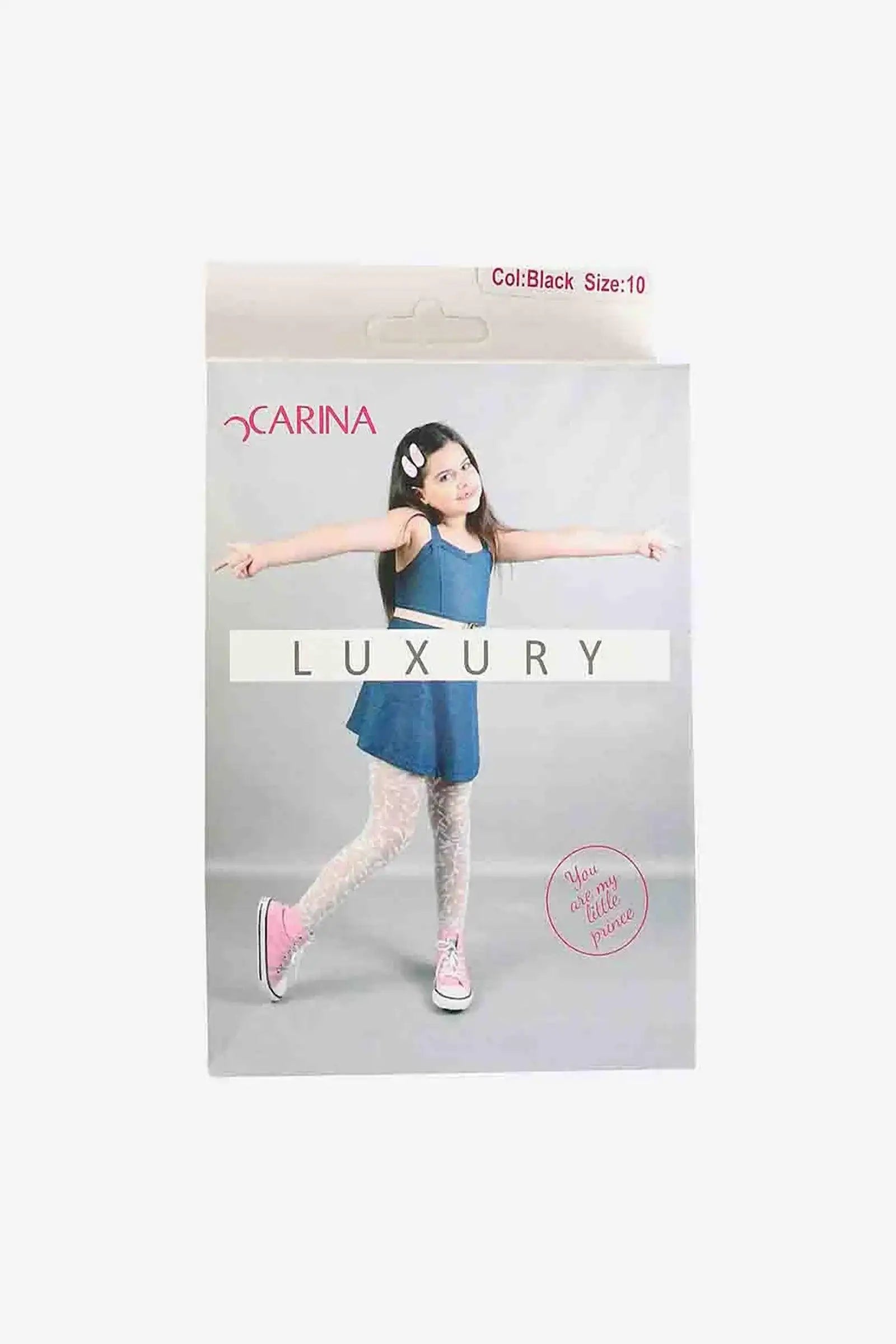 Girly Jacquard Pantyhose - Carina - كارينا