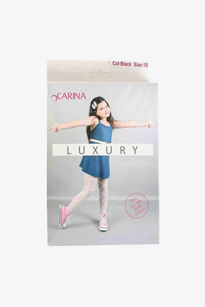 Girly Jacquard Pantyhose - Carina - كارينا